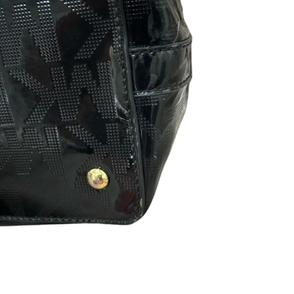 Michael Kors Black Jet‎ Set Patent Tote Maximalist Classic - Picture 11 of 12